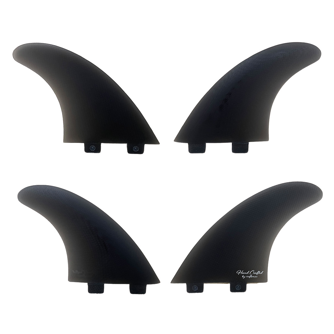 CRAFTSMAN FIN SS QUAD クアッドフィン FCS 4枚セット グラスファイバー VOLAN Smoke サーフィン